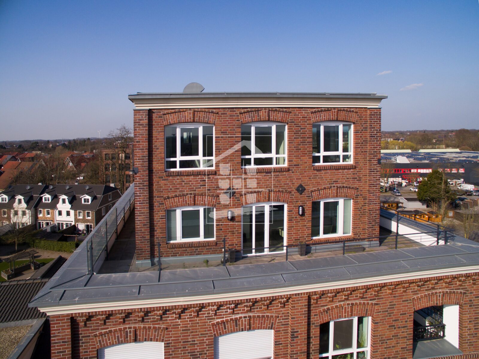 Referenz: Penthouse mit umlaufender Dachterrasse, Bocholt